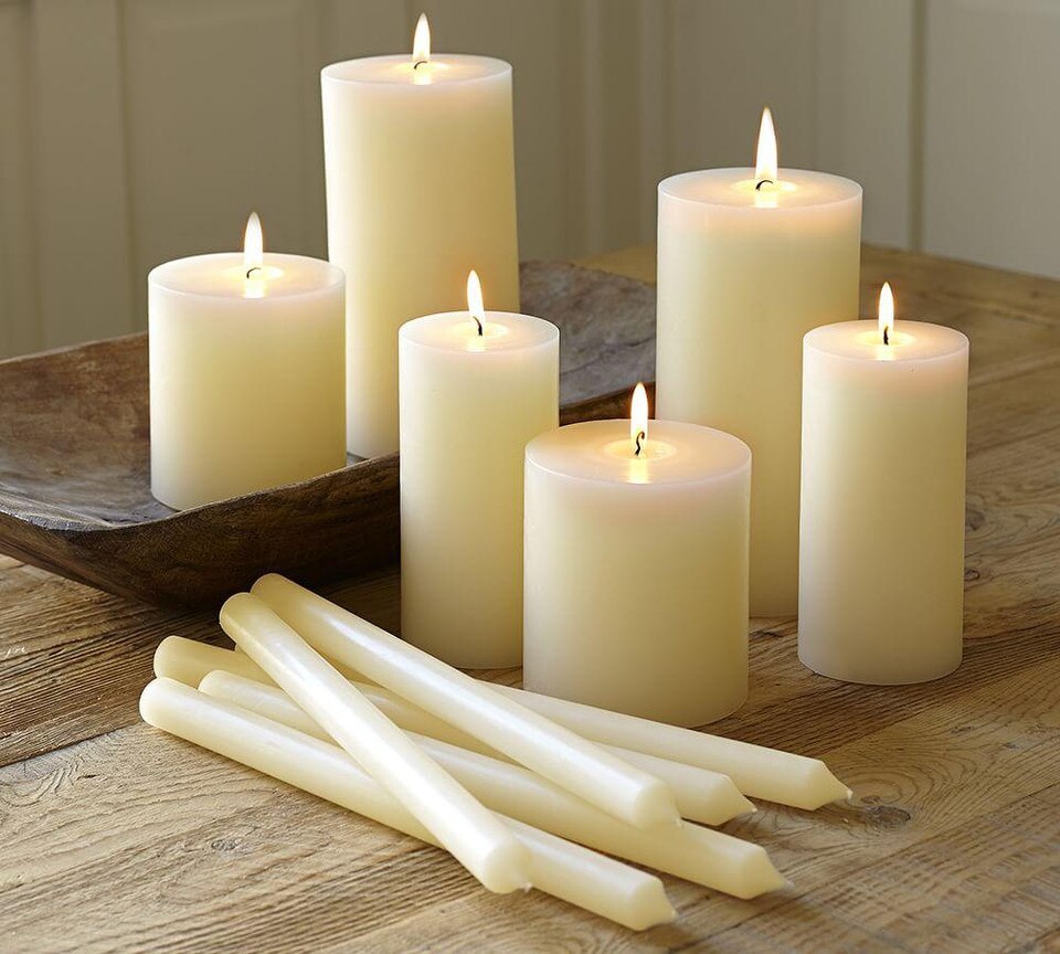 PB Pillar Candle Pottery Barn Australia